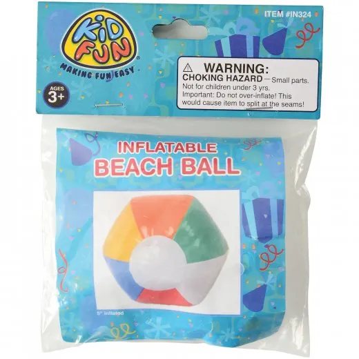 5 Inch Beach Ball - (One Dozen)