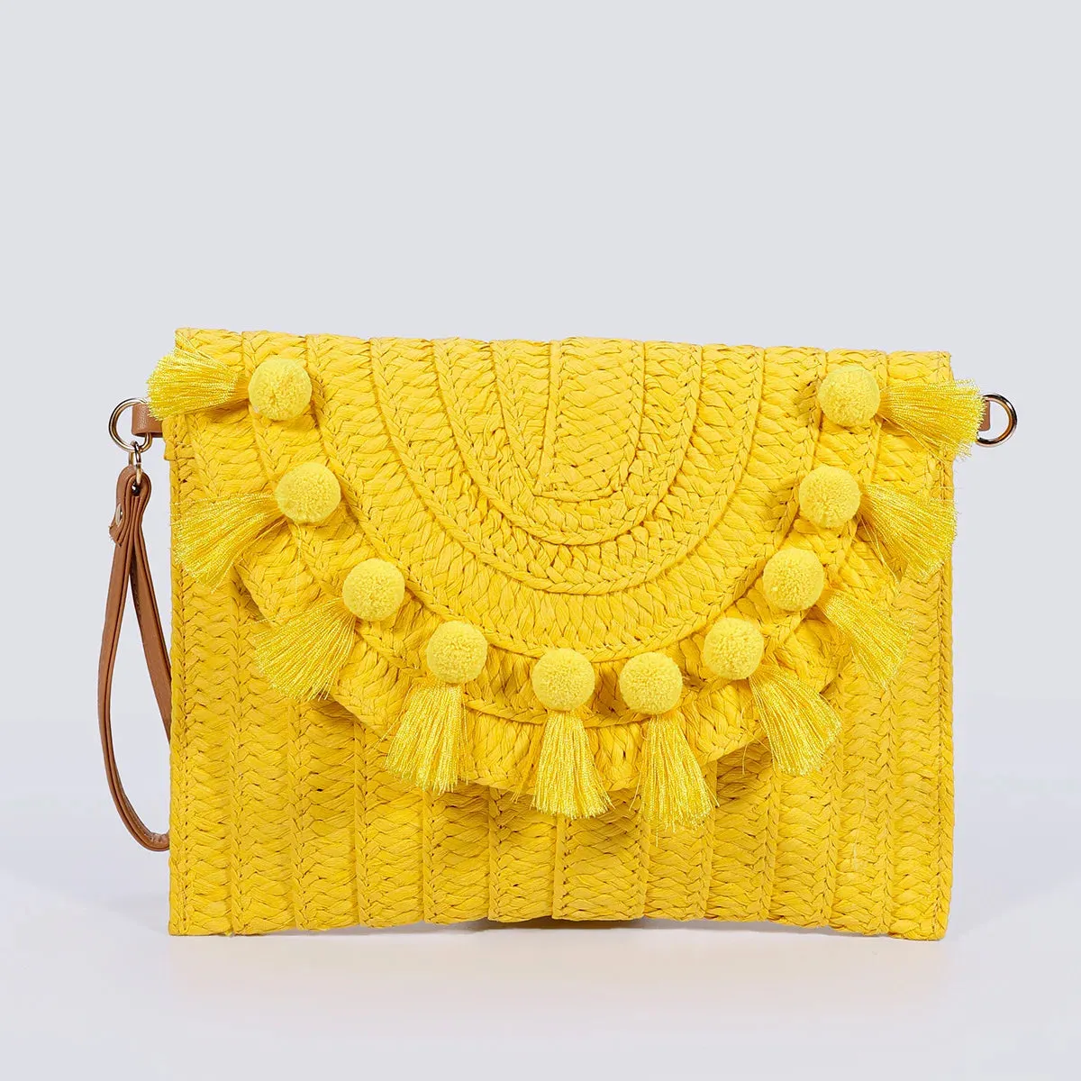 51 Fabulous Raffia Oversize Clutch Bags