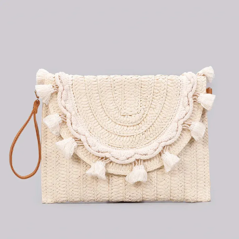 51 Fabulous Raffia Oversize Clutch Bags