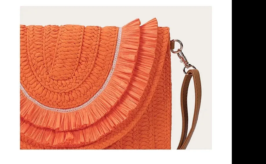 51 Fabulous Raffia Oversize Clutch Bags