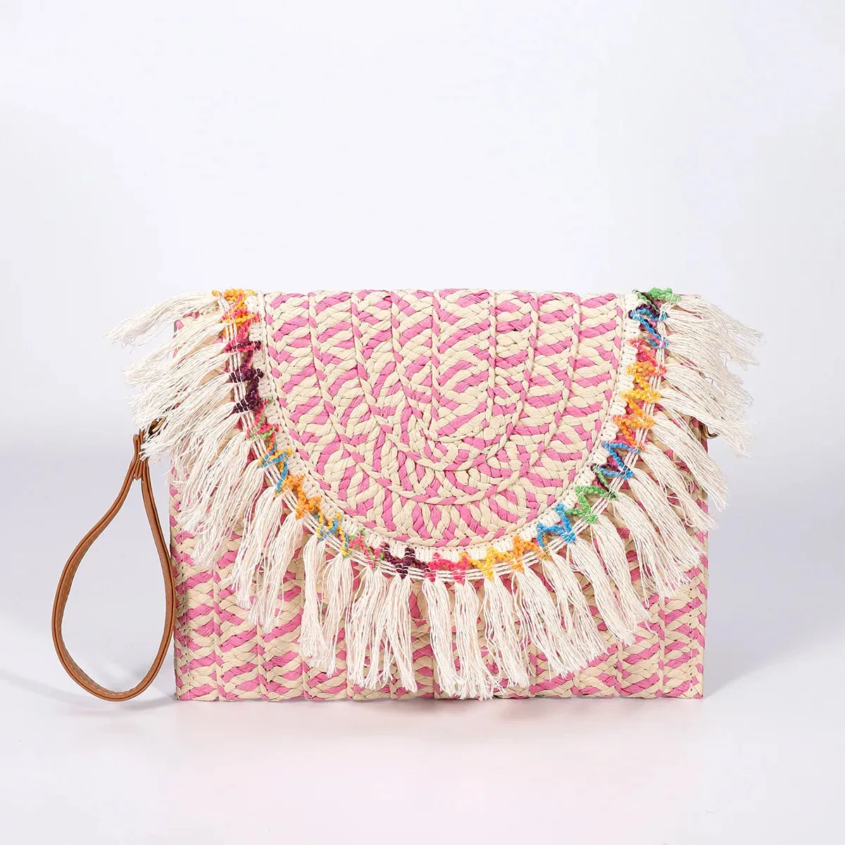 51 Fabulous Raffia Oversize Clutch Bags