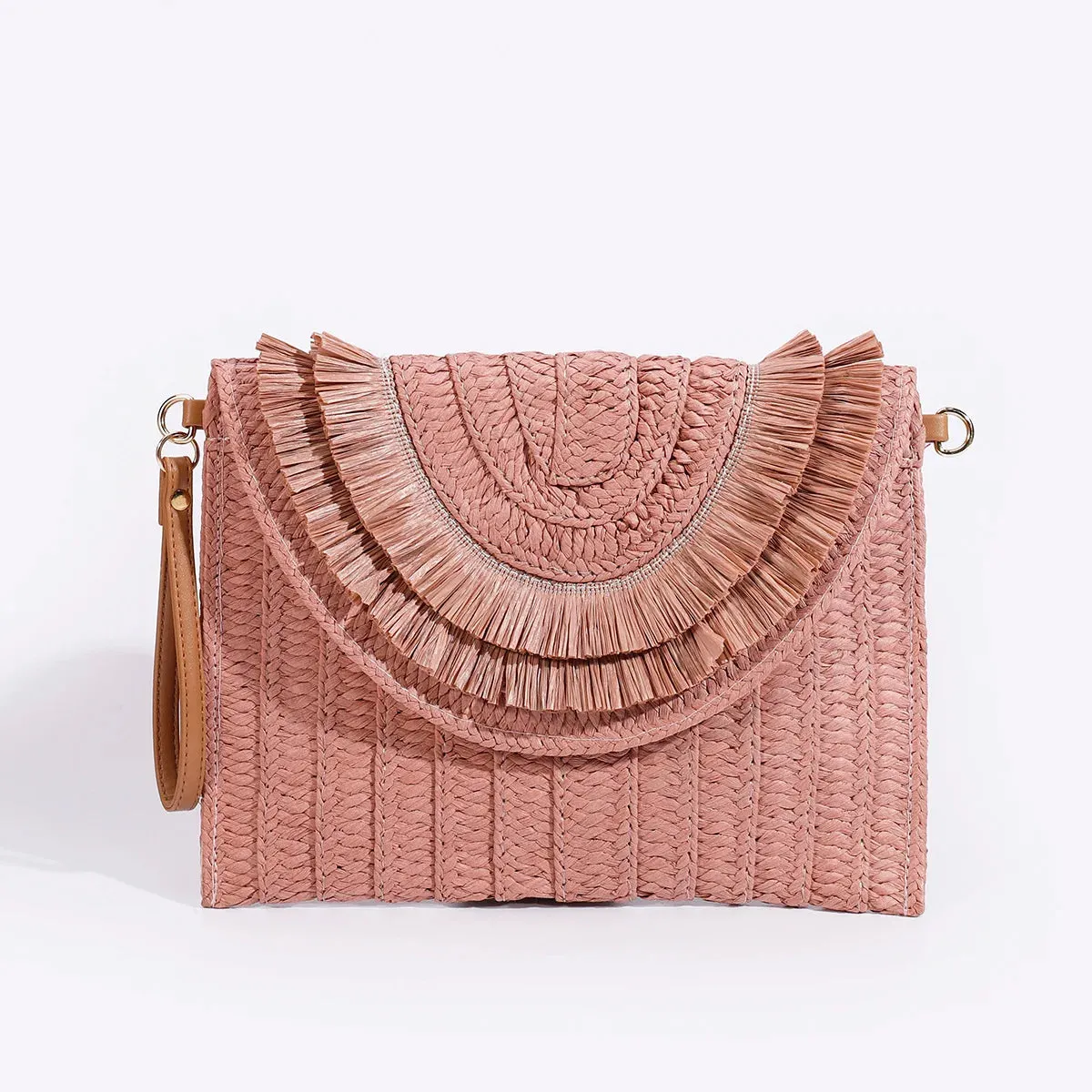 51 Fabulous Raffia Oversize Clutch Bags