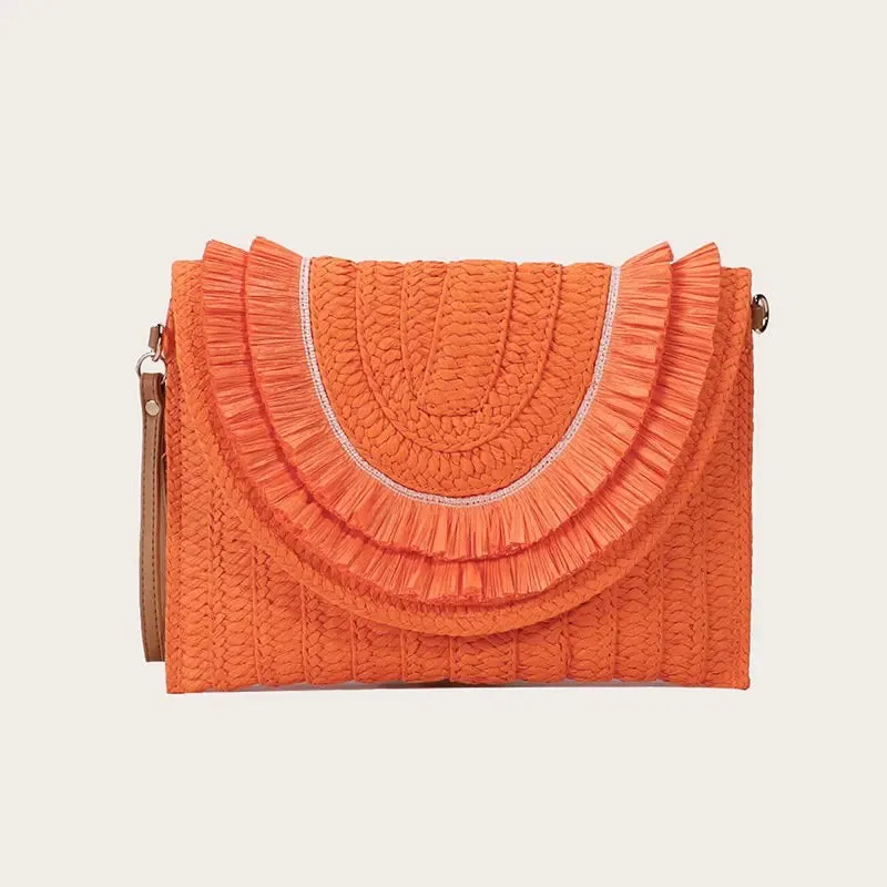 51 Fabulous Raffia Oversize Clutch Bags