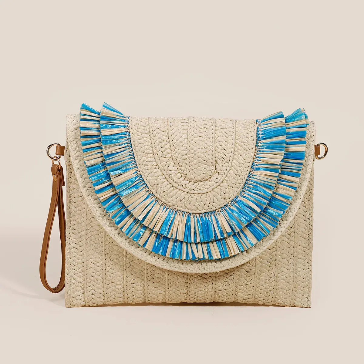 51 Fabulous Raffia Oversize Clutch Bags