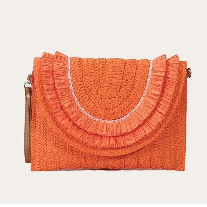 51 Fabulous Raffia Oversize Clutch Bags