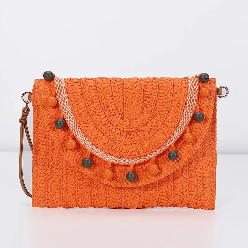 51 Fabulous Raffia Oversize Clutch Bags