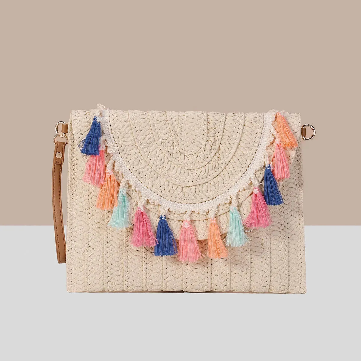 51 Fabulous Raffia Oversize Clutch Bags