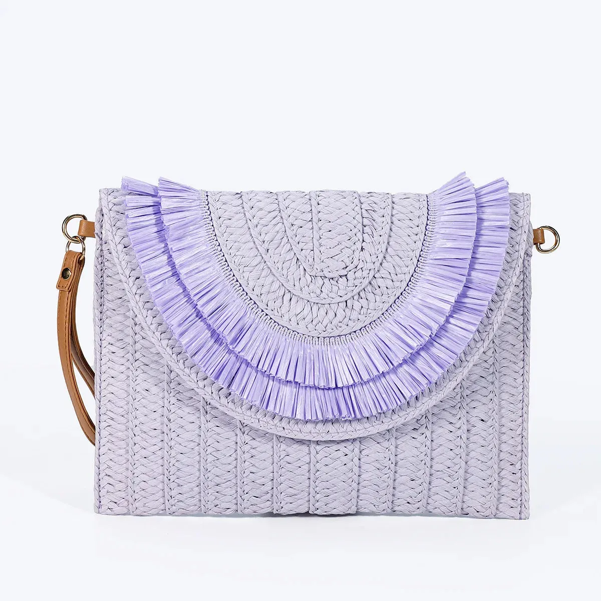 51 Fabulous Raffia Oversize Clutch Bags