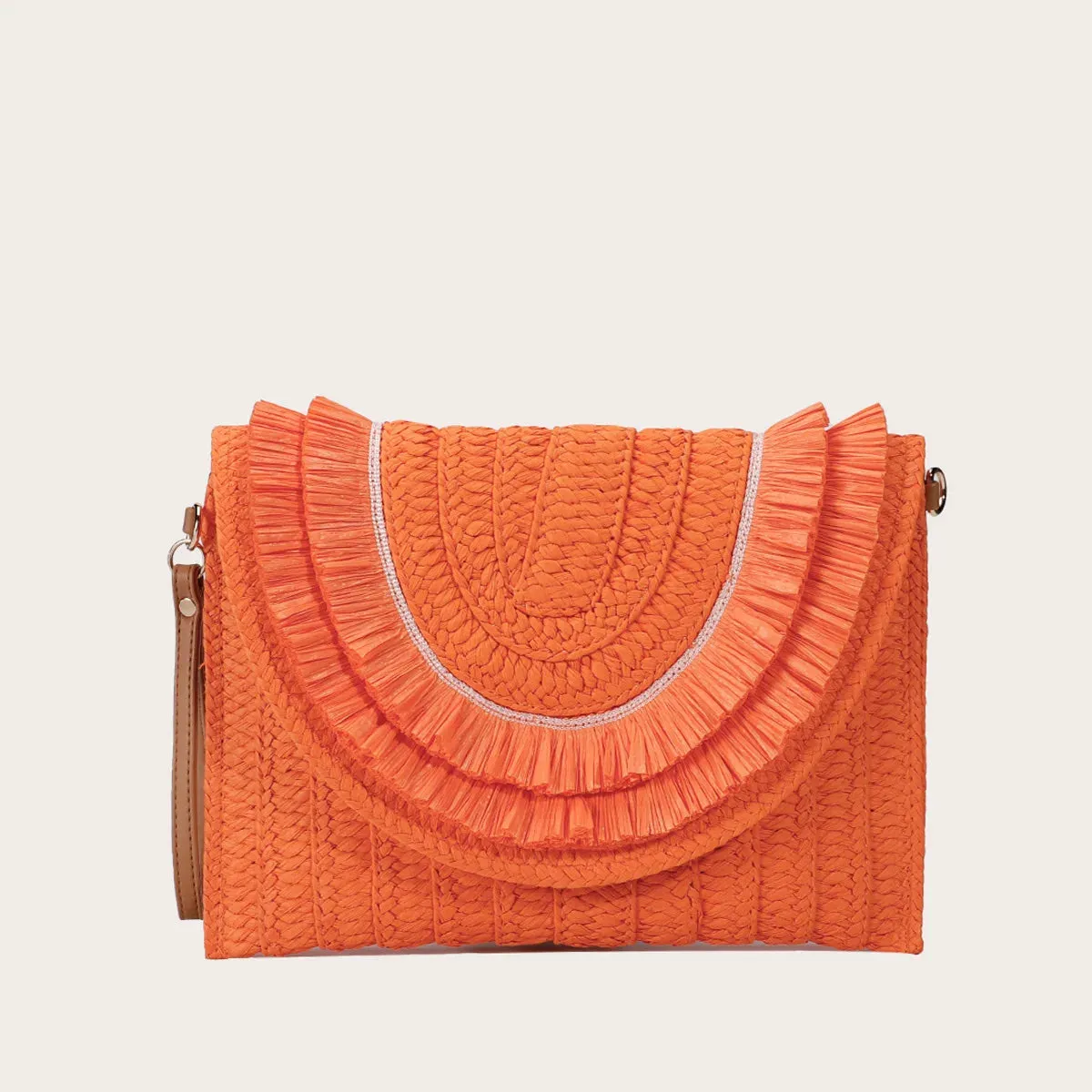 51 Fabulous Raffia Oversize Clutch Bags