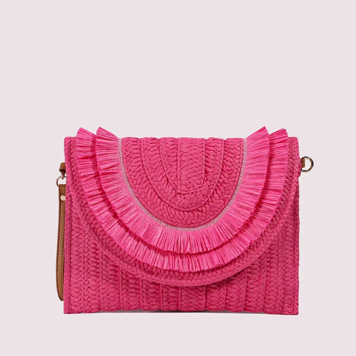 51 Fabulous Raffia Oversize Clutch Bags