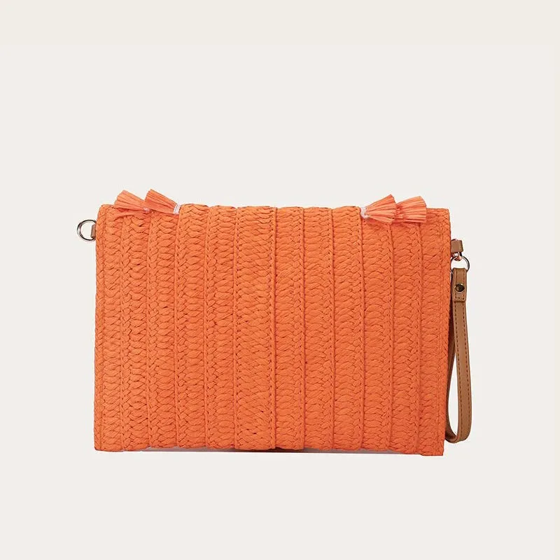 51 Fabulous Raffia Oversize Clutch Bags