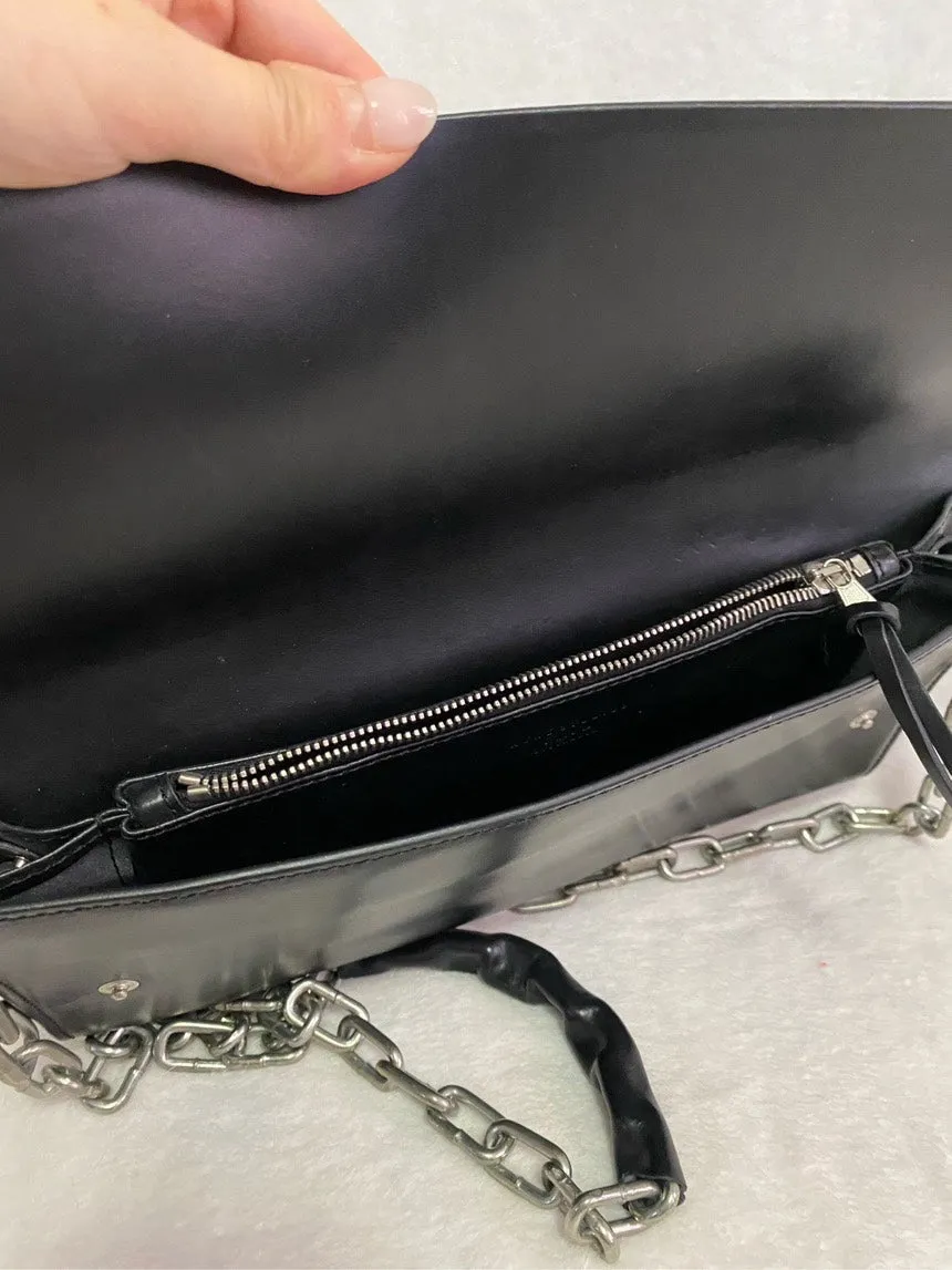 Acne Studios Black Chain Shoulder Bag Medium