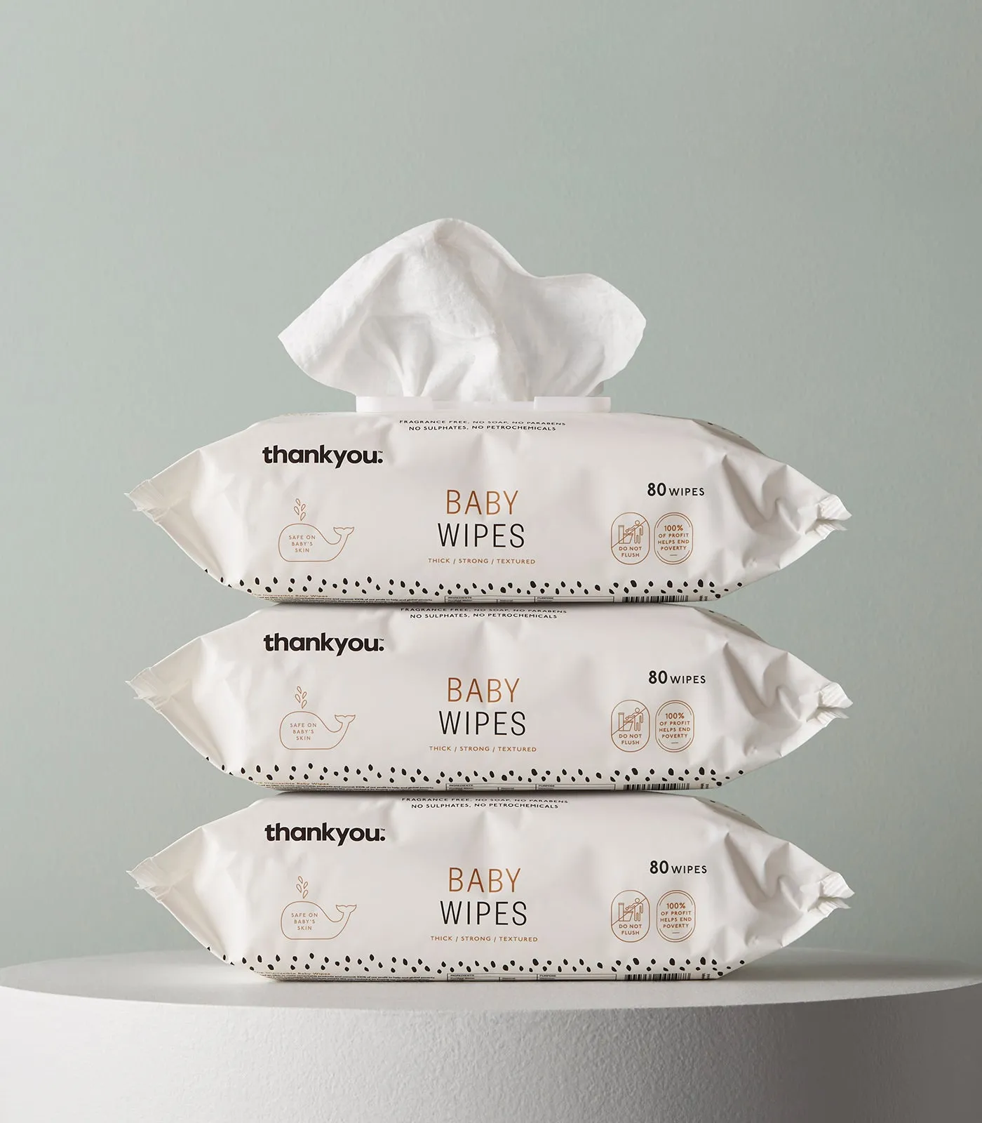 Baby Wipes 3 Pack