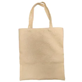 Bags - BURLAP - TOTE Bag with PLAIN HANDLES - 41cm x 48cm