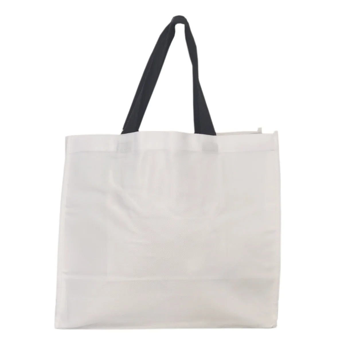 Bags - Shopping / Beach Bag with Black Handles - 35cm x 41cm