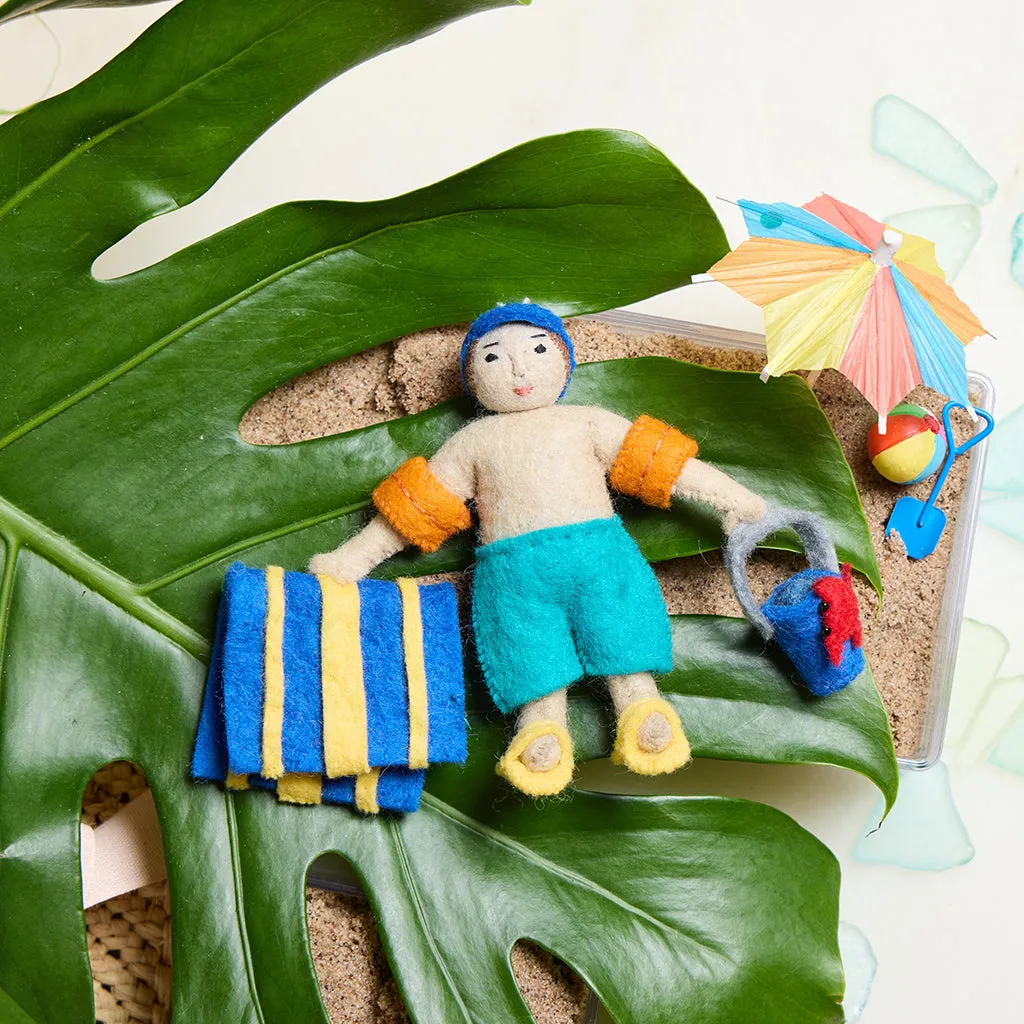 Beach Kid Ornament