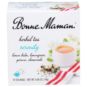 Bonne Maman - Herbal Serenity Tea, 16 bags, 0.68 oz (Pack of 8)