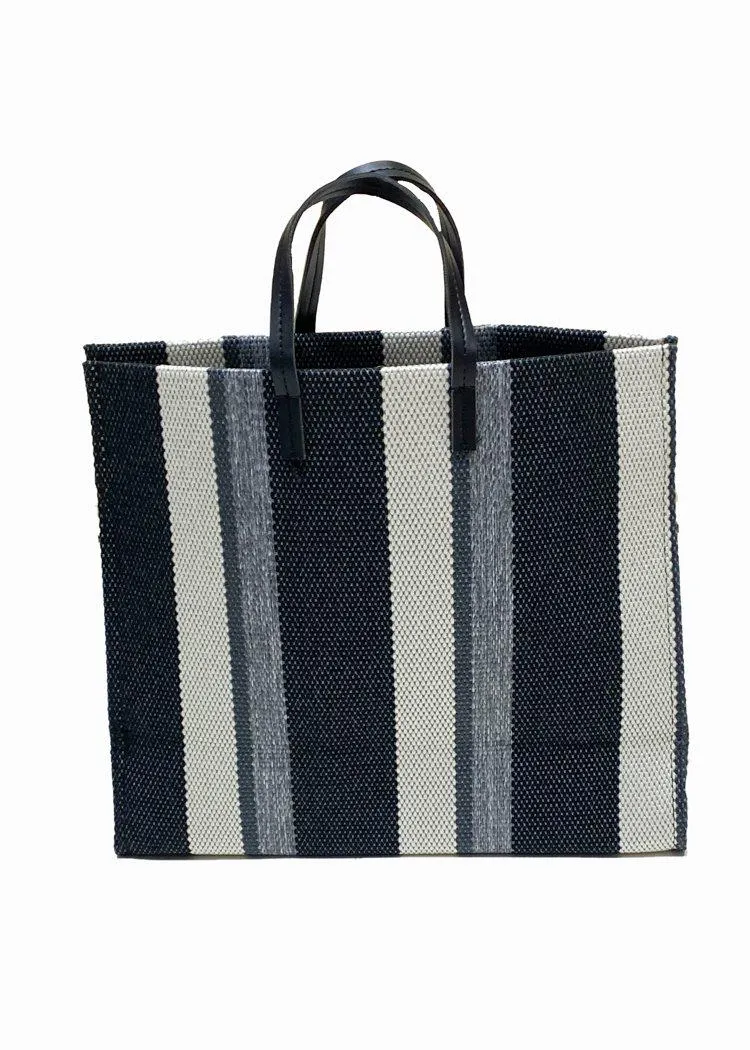 Camiri Striped Woven Bag