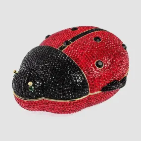 Crystal Ladybird Clutch Bag