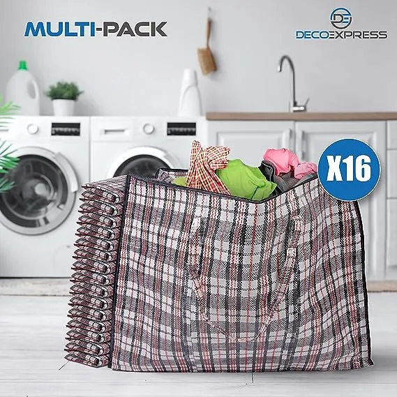 DECO EXPRESS Laundry Bags Large - XXL Pack of 16