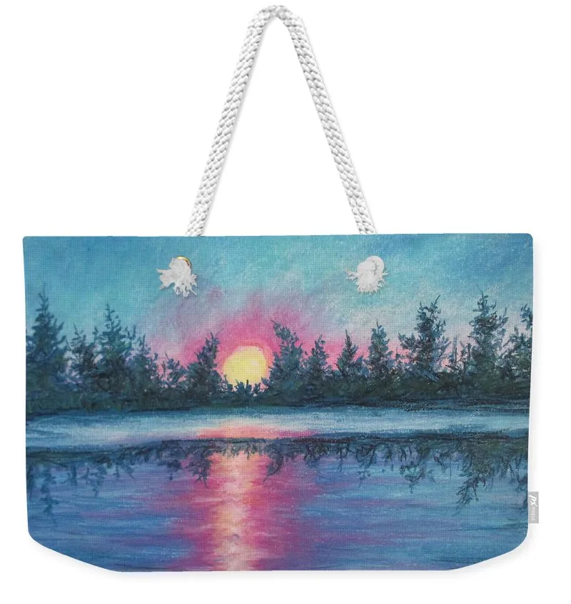 Dreaming in Aqua ~ Weekender Tote Bag