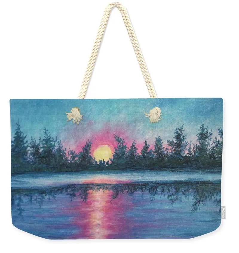 Dreaming in Aqua ~ Weekender Tote Bag