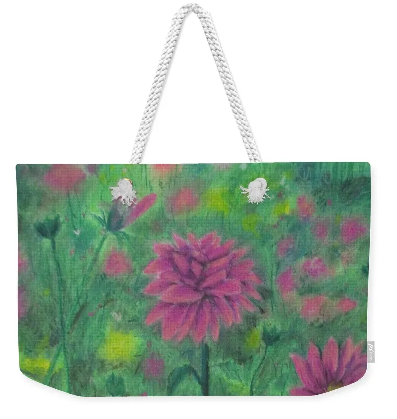 Dreaming of Dahlias ~ Weekender Tote Bag