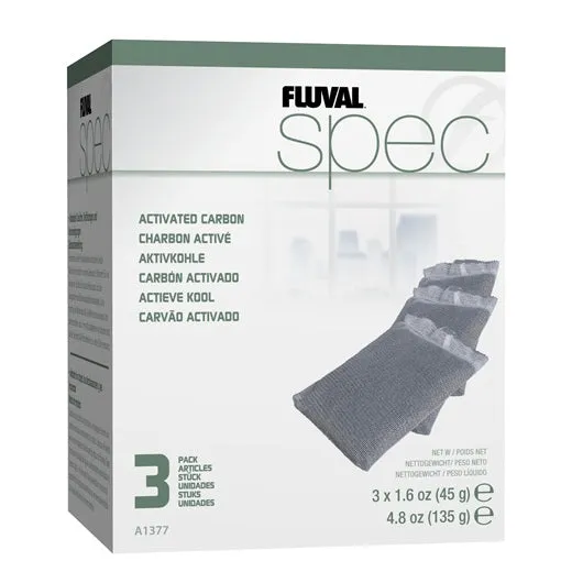 Fluval Spec Replacement Carbon - 3 Pack