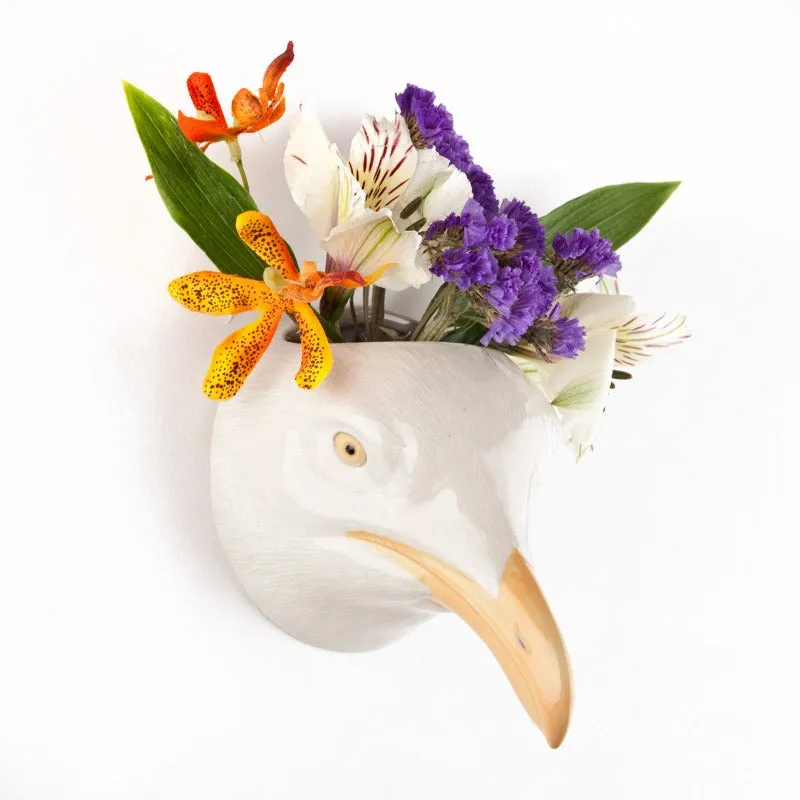 Herring Gull Wall Vase Small