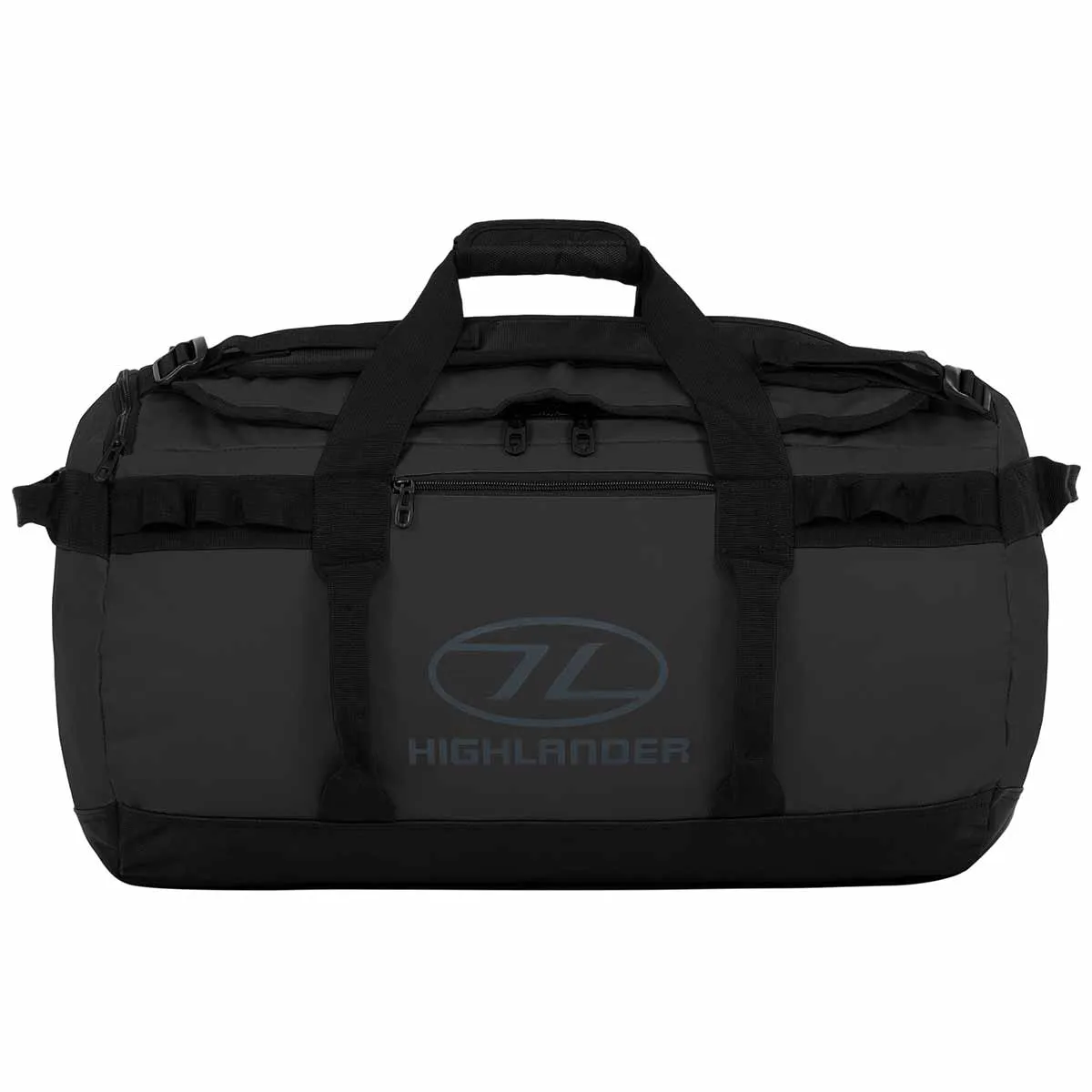 Highlander Storm Tarpaulin Duffle Bag 65L Black