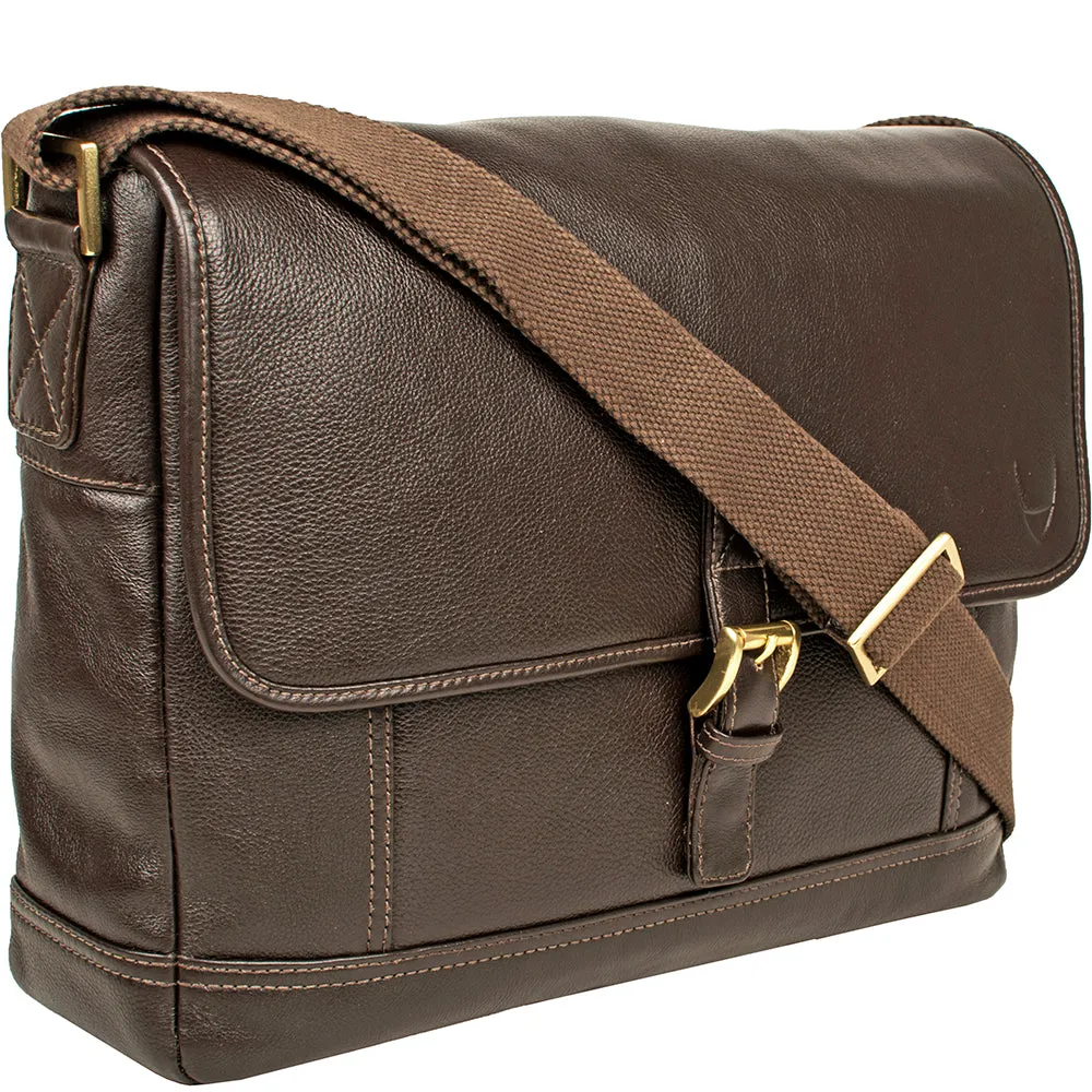 Hunter Leather Messenger