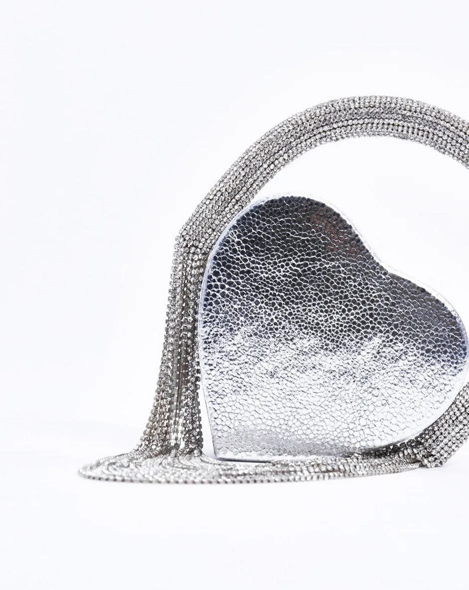 Infinity Nano Bag In Sparkling White