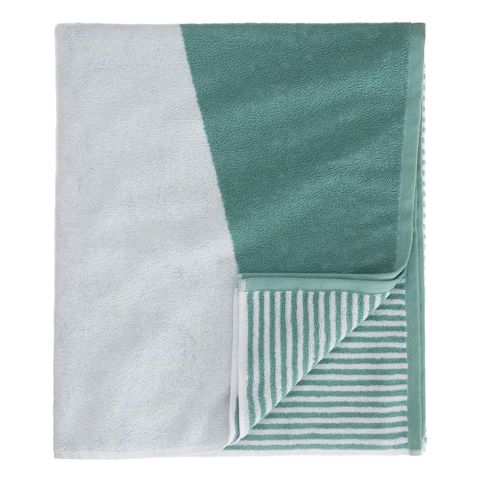 Lalin Beach Towel [Aqua/White]