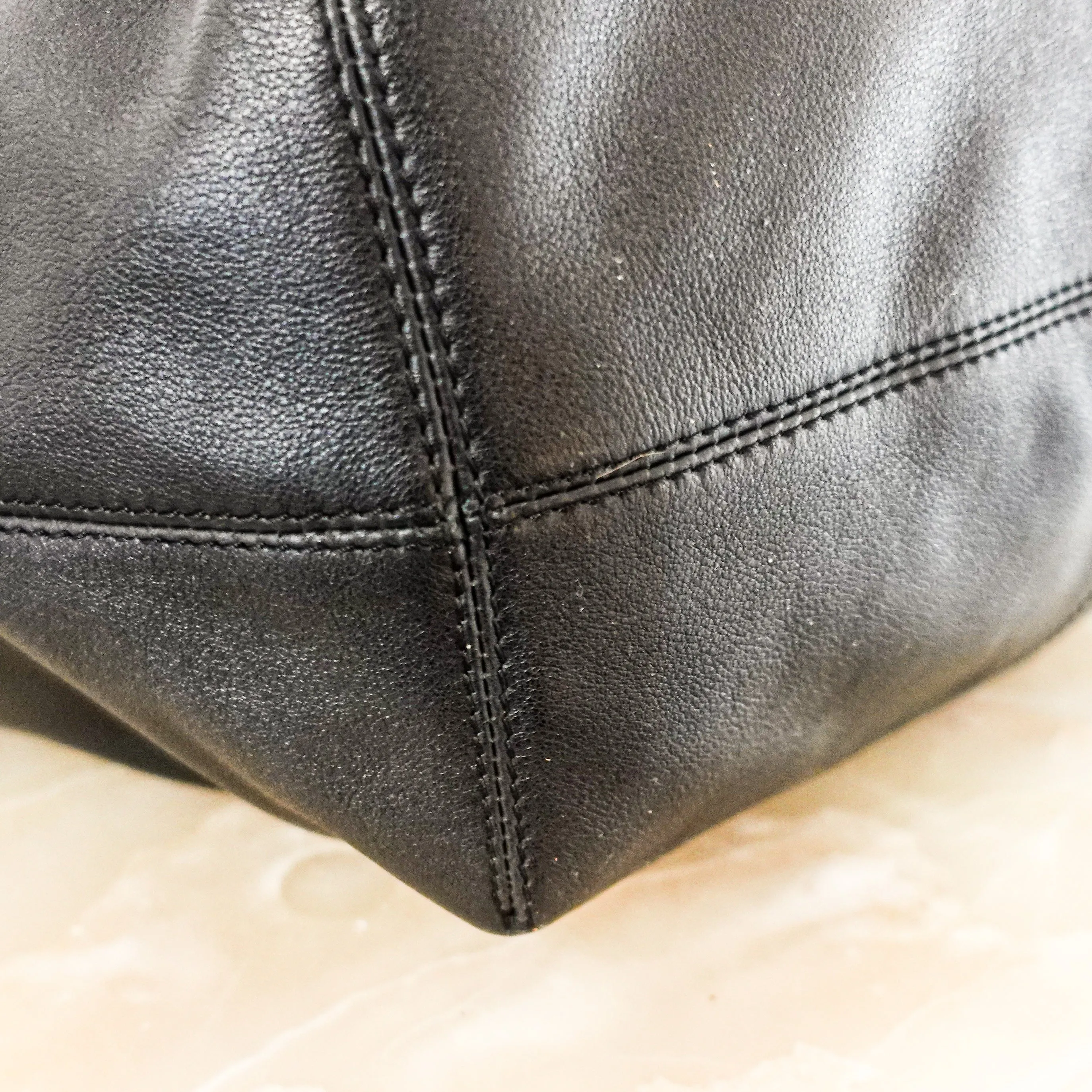 Leather Bucket Bag RRP £1K