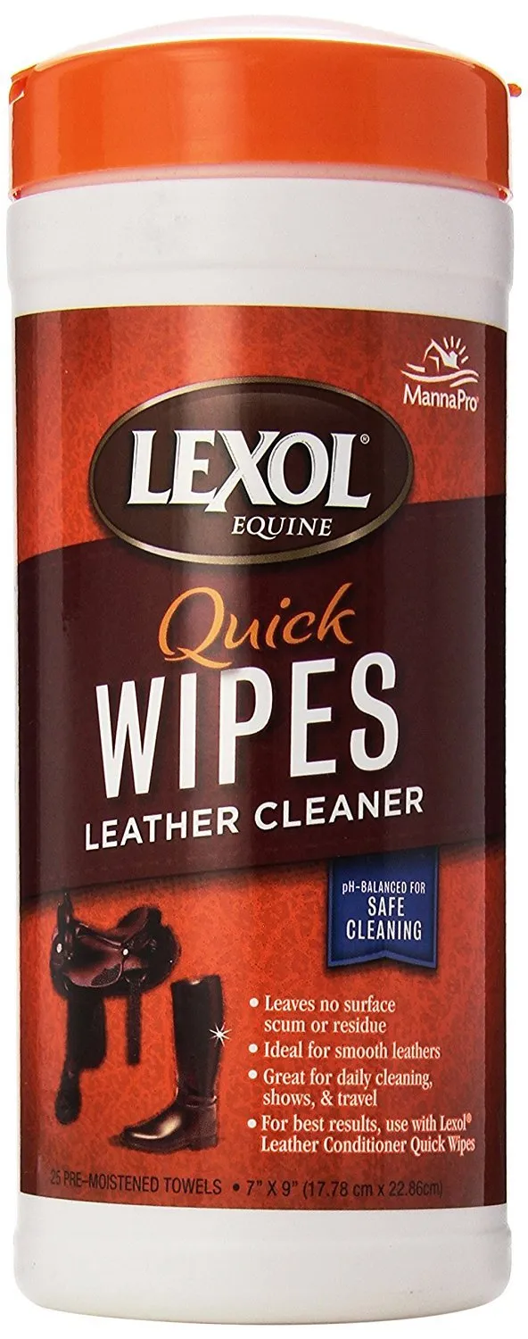 Leather Cleaner Wipes