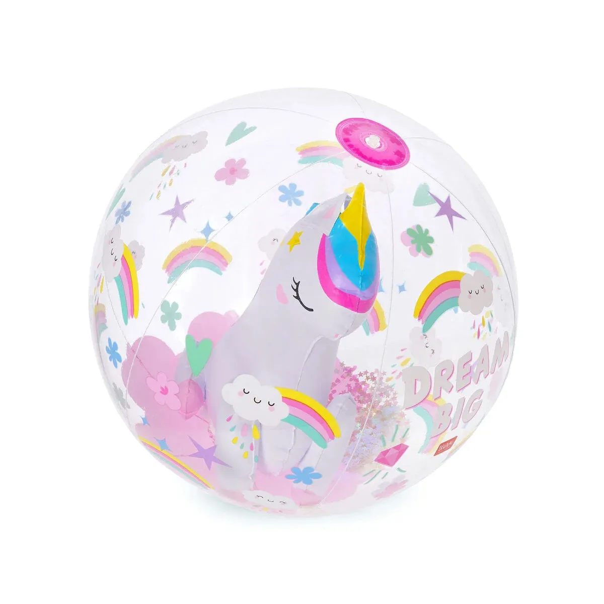 Legami Inflatable Beach Ball - Unicorn