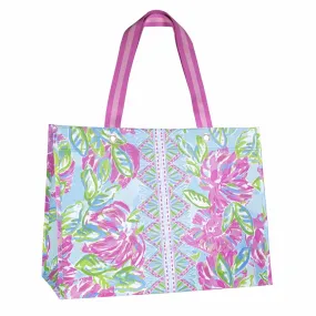 Lilly Pulitzer XL Market Shopper, Totally Blossom