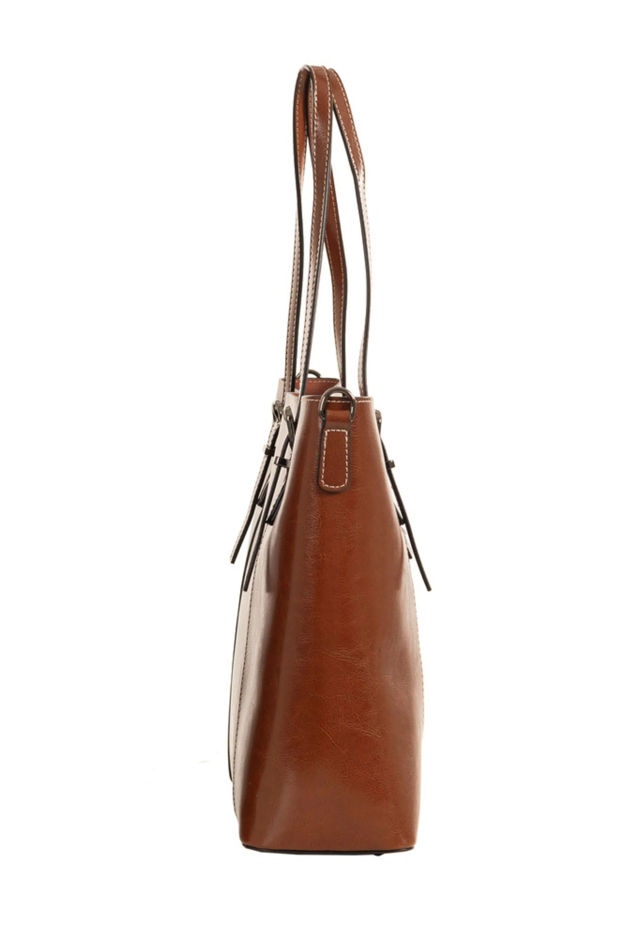 MADRID LEATHER TOTE - L11