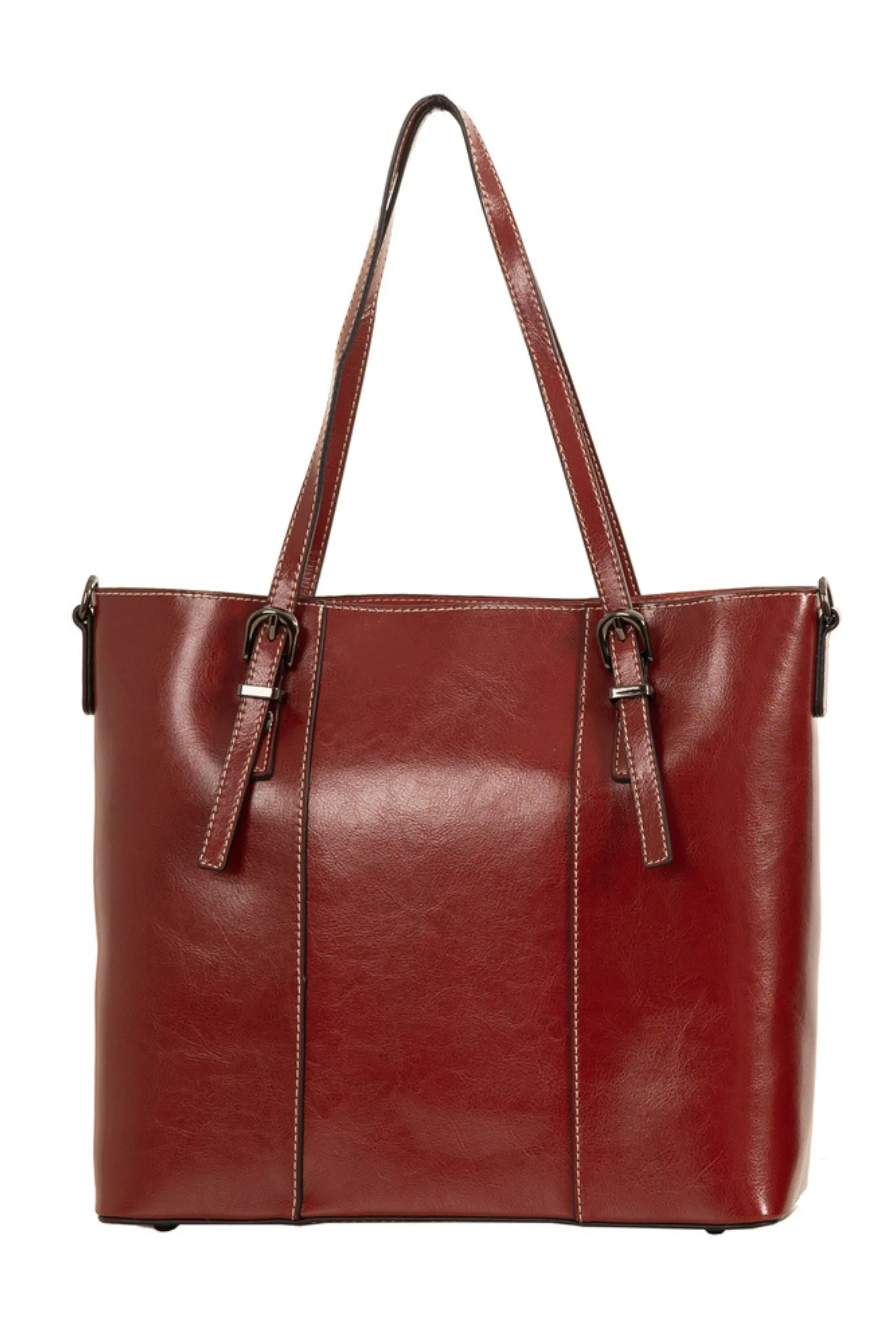 MADRID LEATHER TOTE - L11