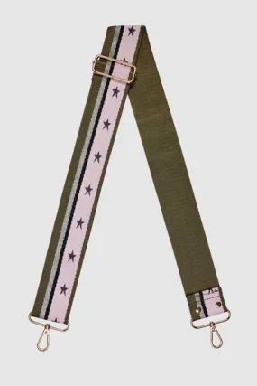 MUNROE GUITAR STRAP PINK KHAKI