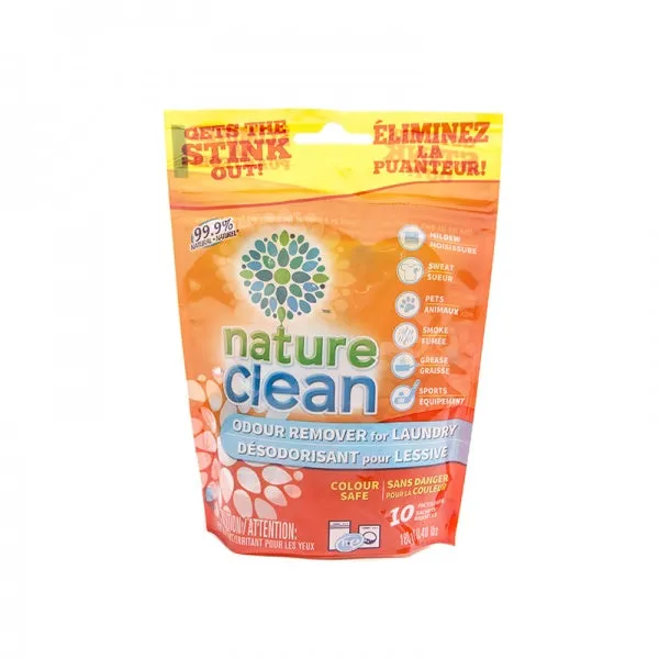 Nature Clean - Odour Remover Packs for Laundry