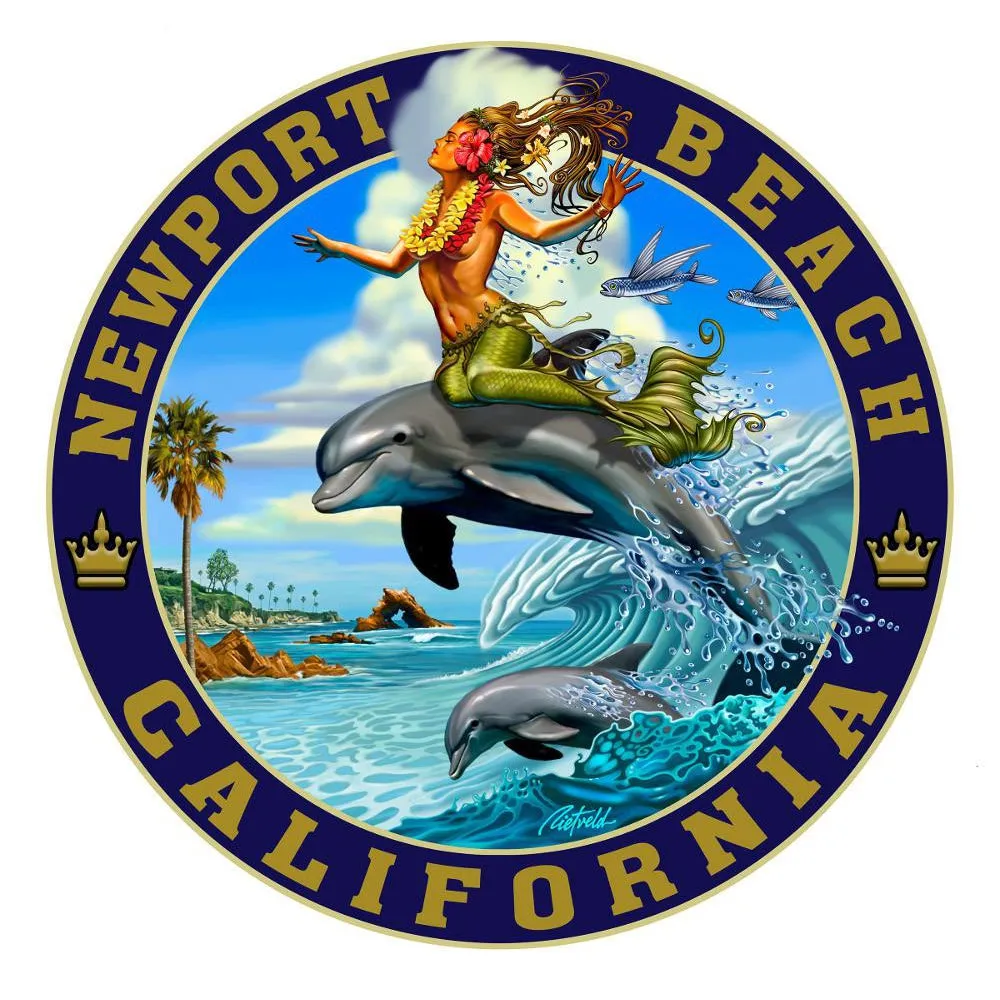 NPB -  Newport Beach Stickers - Some Designed by Rick Rietveld