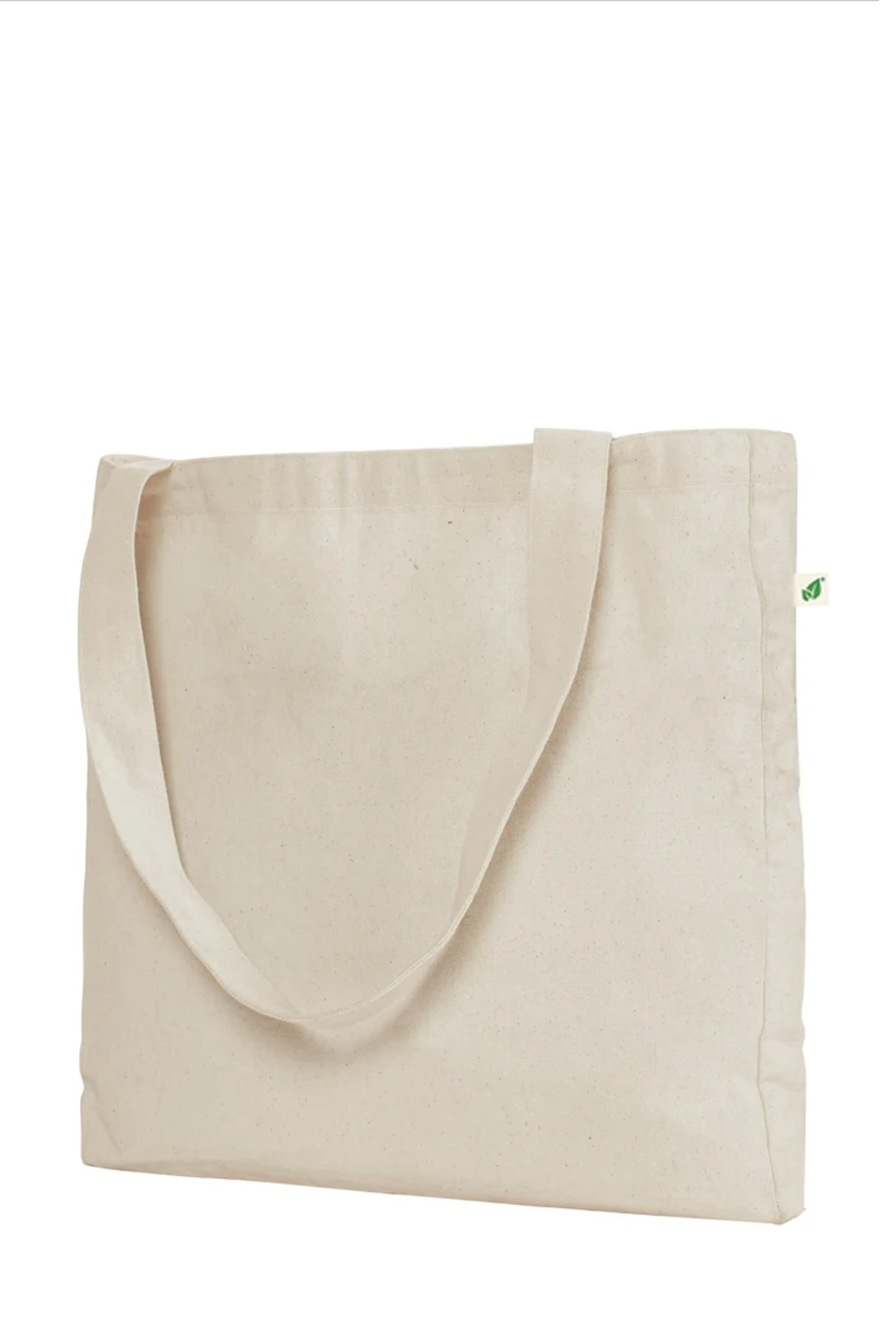 Organic Cotton Tote Bag With Gusset - 2 Pack