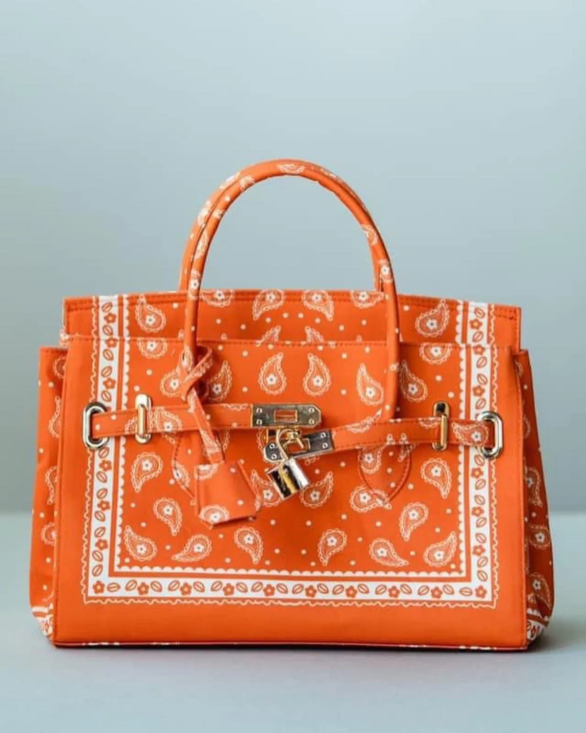 Paisley Satchel Bag