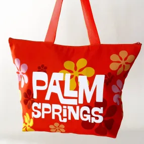 Palm Springs Modfest Tote Bag - Orange