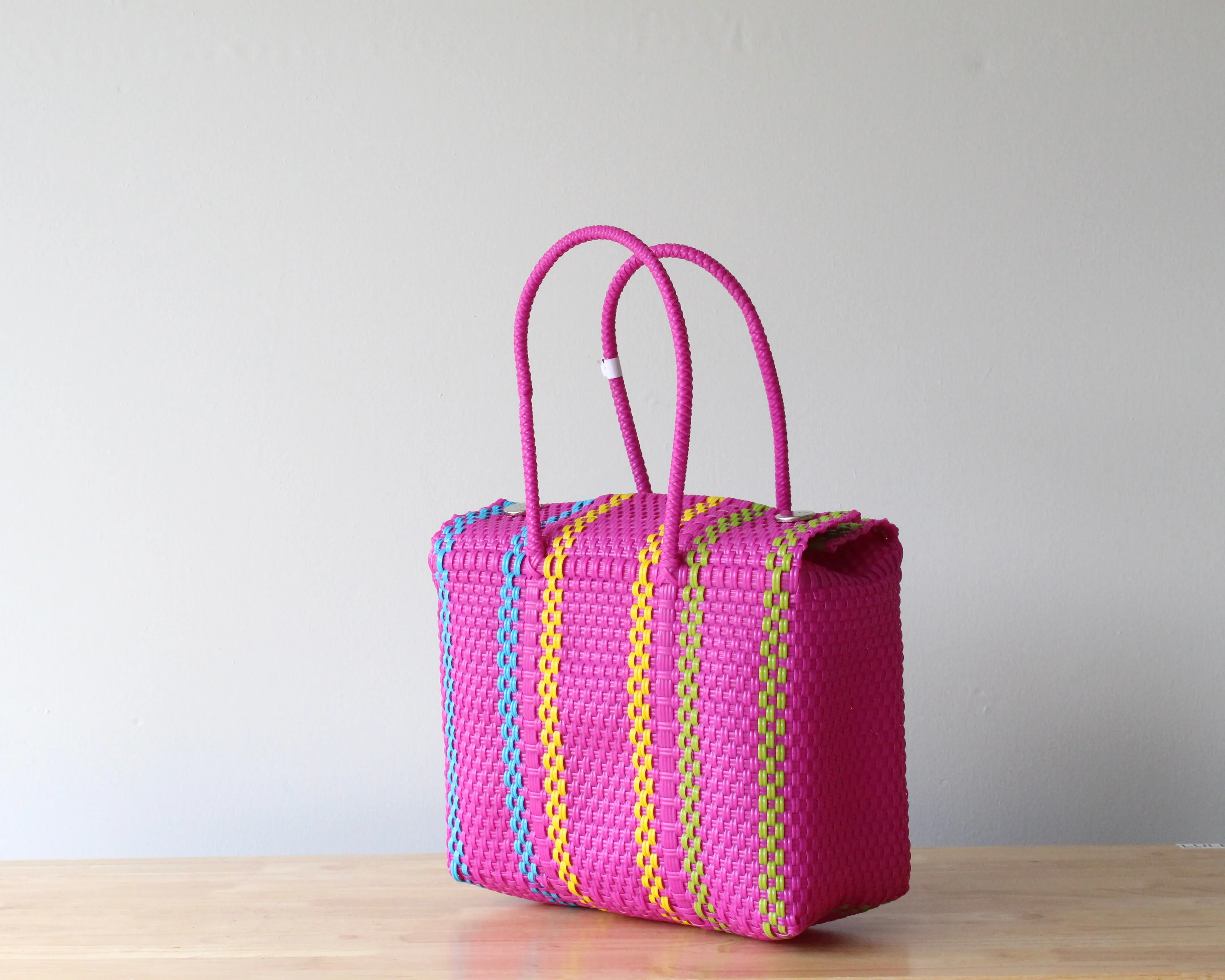 Patterned Pink Handbag by MexiMexi