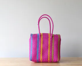 Patterned Pink Handbag by MexiMexi