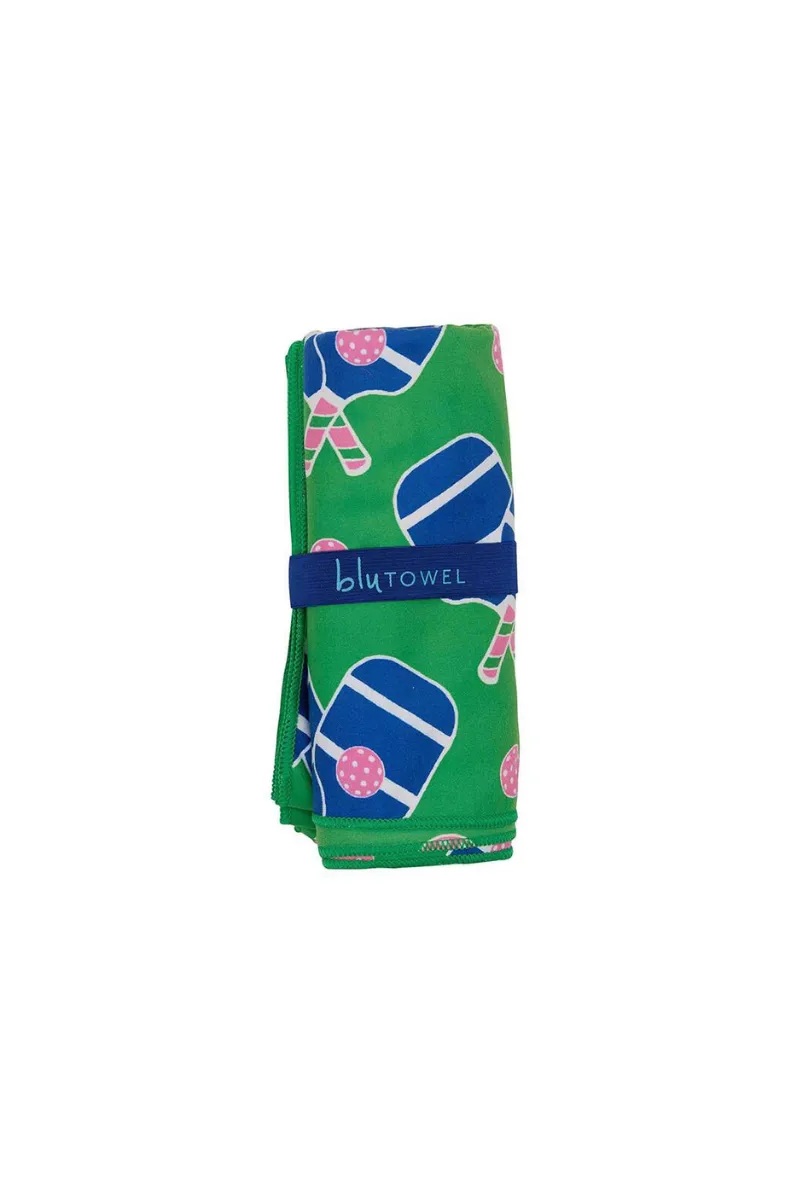 Pickleball Fun Reversible Eco Beach Towel