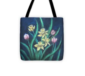 Plush Blooms ~ Tote Bag