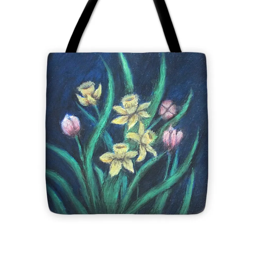 Plush Blooms ~ Tote Bag